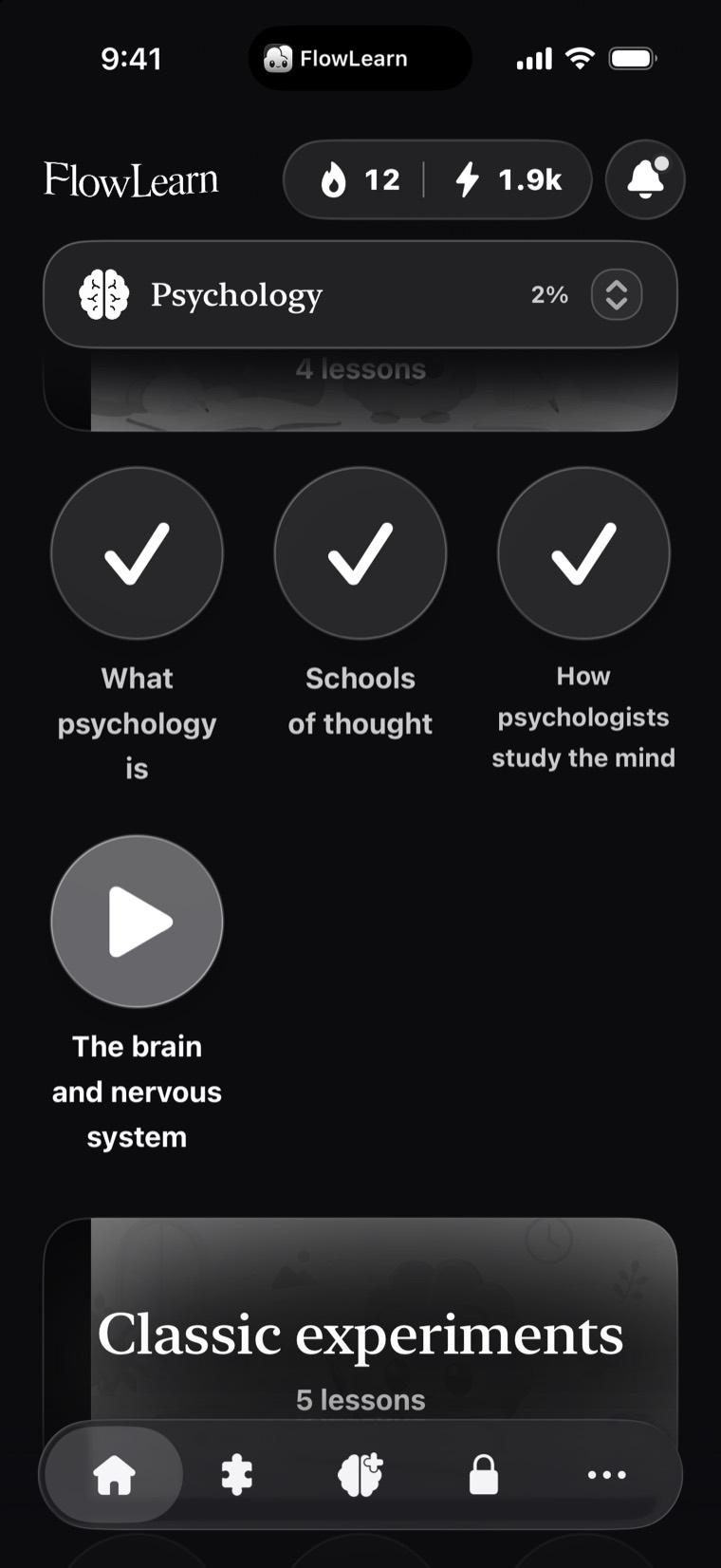 FlowLearn: your learning path, with real progress